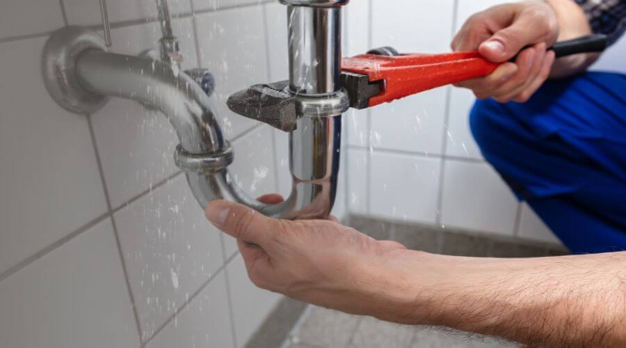 Slab Leak Detection in Three Rivers, CA
